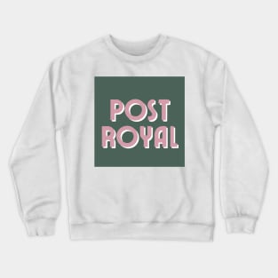 Post Royal Crewneck Sweatshirt